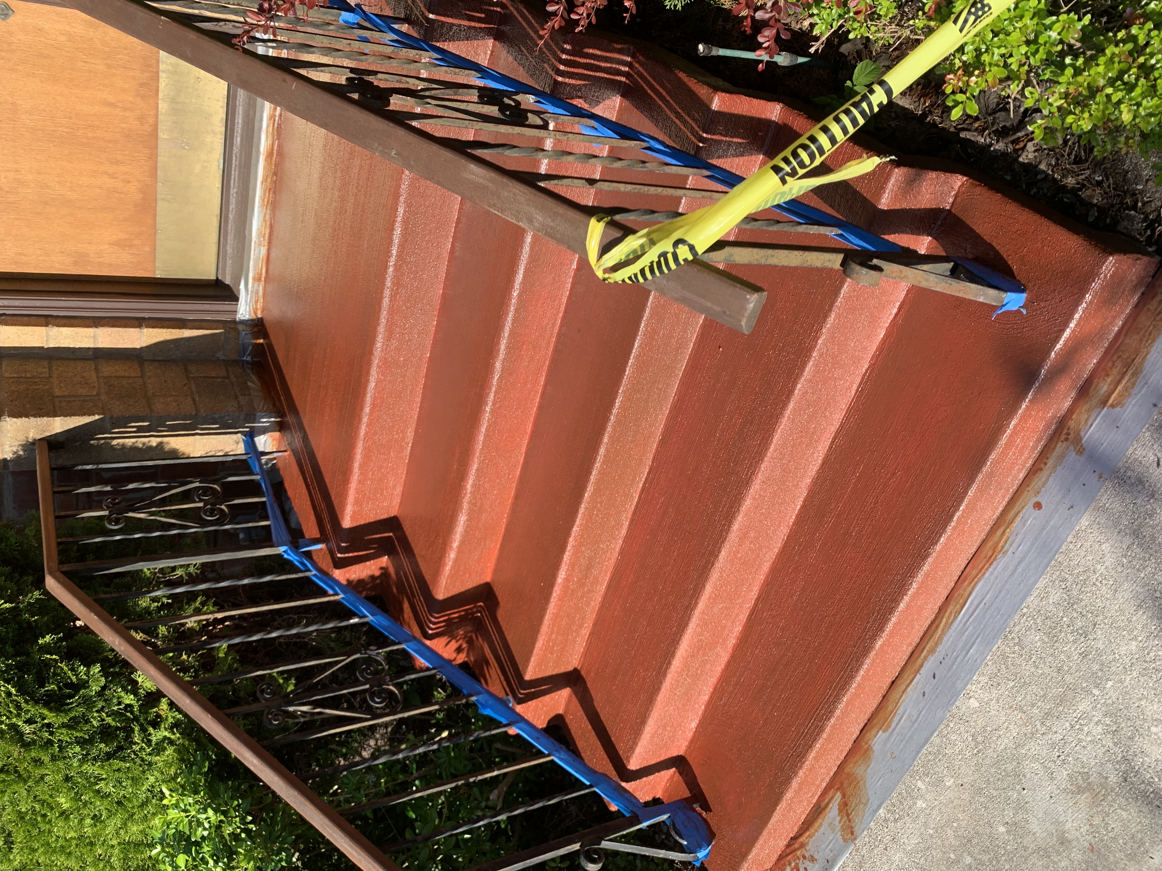 Staircase after